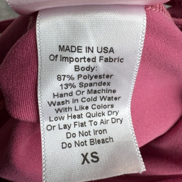 Bombshell Sportswear Sexy Back Short Pink Size XS - Picture 9 of 12